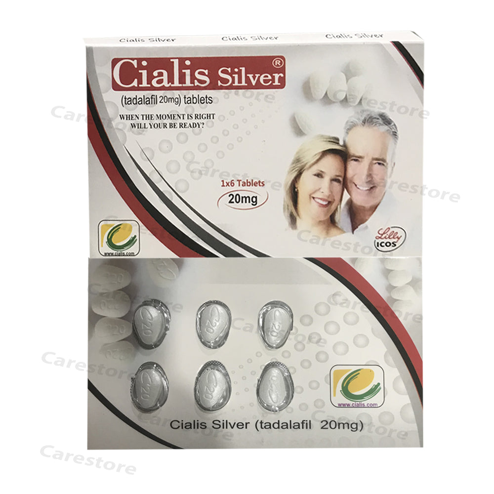 Cialis Silver 6's Tab Cialis Silver 6's Tab