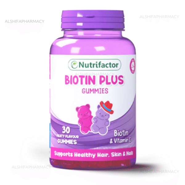 Biotin Plus Gummies 30's (Nutrifactor)