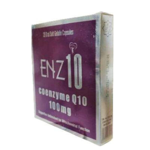 ENZ10 SOFTGEL 100mg CAPS 20'S