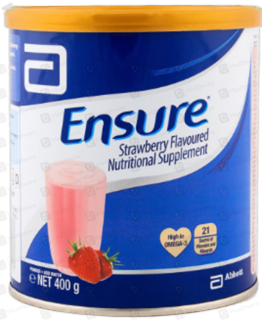Ensure strawberry powder milk