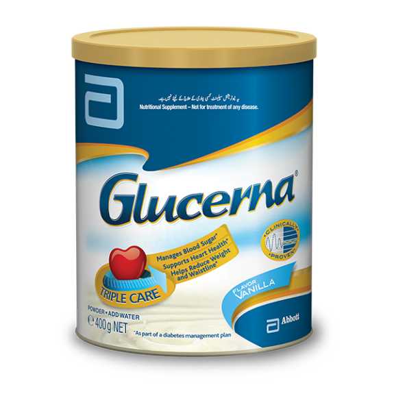 Glucerna powder milk 400gm