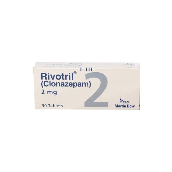 Rivotril 2mg tab 30's